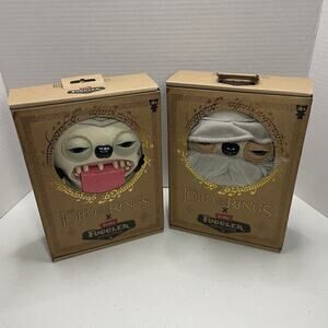 Fuggler X Lord of the Rings NEW 9" Gandalf & Smeagol Gollum Zuru Plush Toys